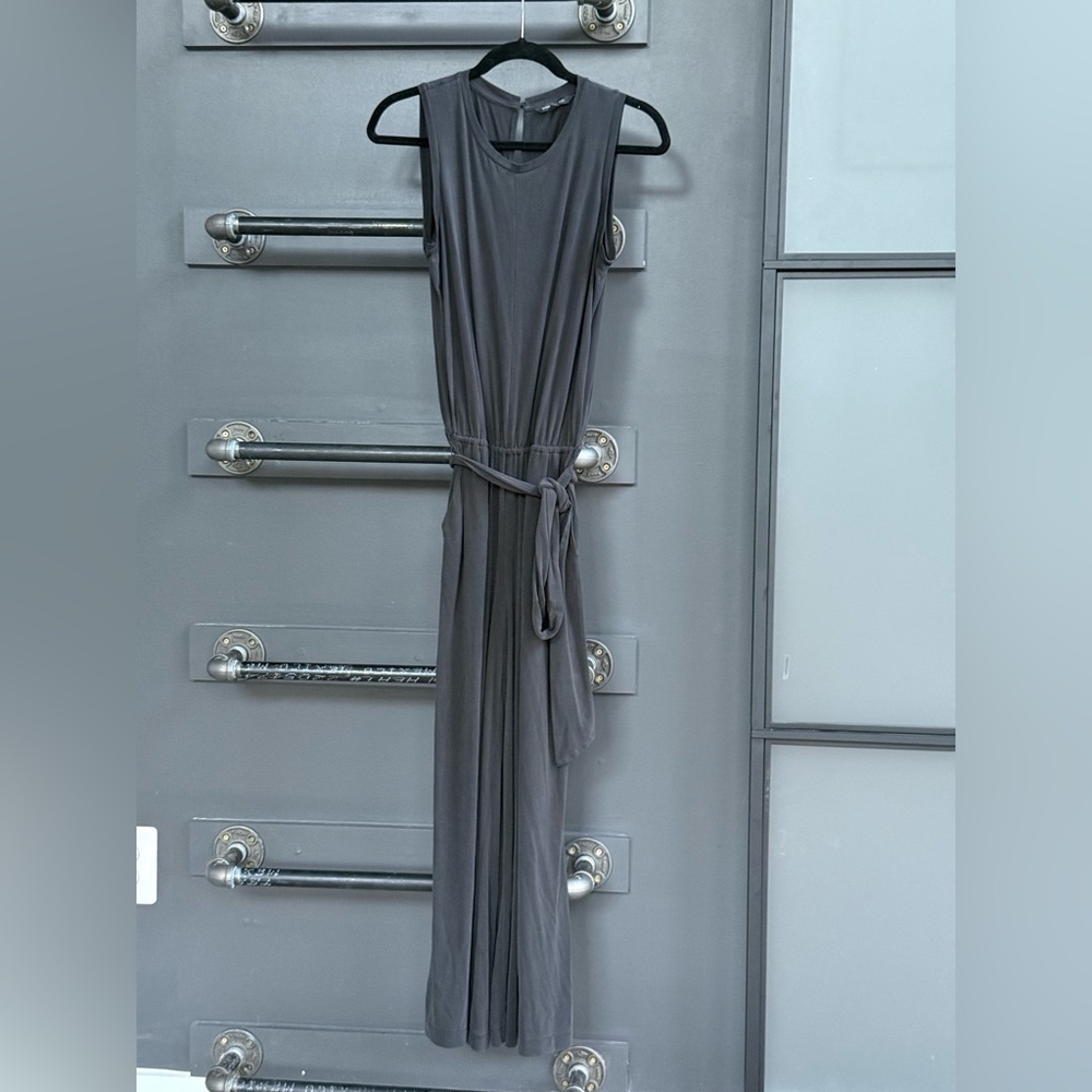 Banana Republic Charcoal Jumpsuit